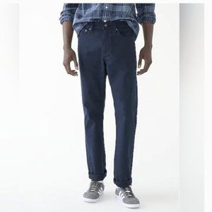 NWOT J.Crew Men's 484 Slim-fit garment-dyed five-pocket pant 33x34
